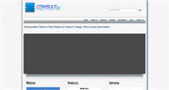 Desktop Screenshot of consultix-egypt.com